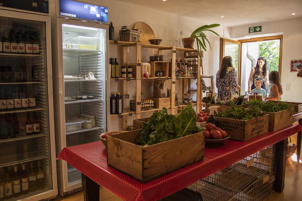 L'épicerie de Chez la Simone - vue générale