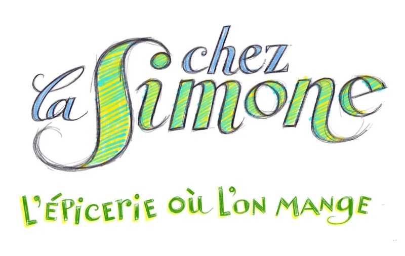 Logo - Chez la Simone l'épicerie où l'on mange