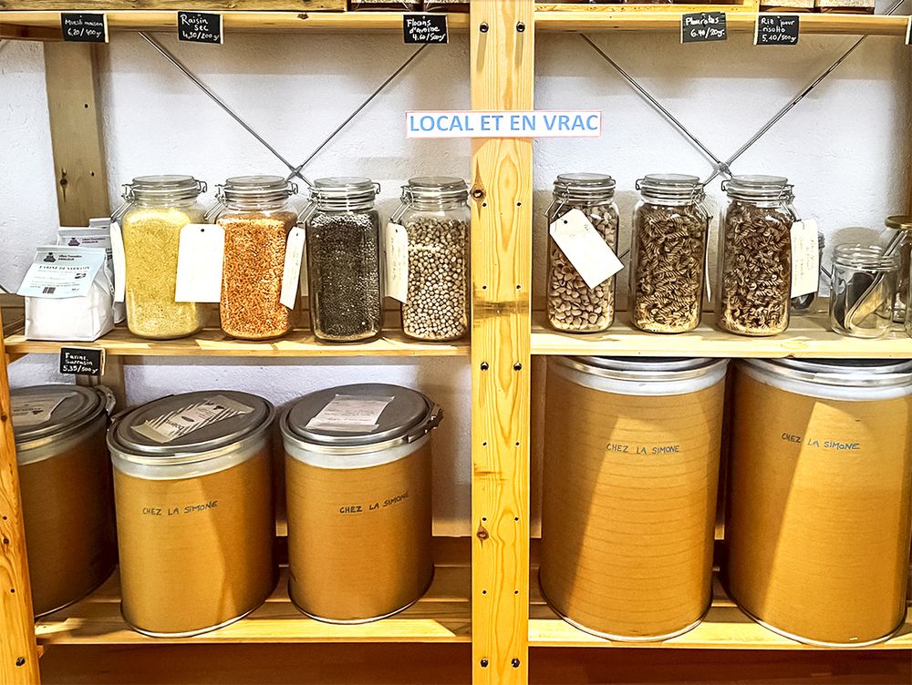 L'épicerie de Chez la Simone - vue générale