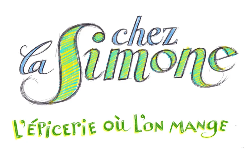 Logo - Chez la Simone l'épicerie où l'on mange